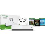 Consola Xbox One S 1TB Edición All-Digital con 3 Códigos de Juegos
