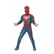 Disfraz Premium Infantil Rubies Superheroe Spiderman PS4 De Niño Color Rojo Talla:12-14