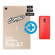 Tablet Samsung Galaxy Tab A7 32gb 3gb - Dorado + Celular