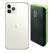 iPhone 11 Pro Max Seminuevo Desbloqueado 64gb Plata + Power Bank 10,000mah Apple iPhone MWGY2LL/A
