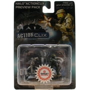 Paquete de vista previa de la figura de Halo ActionClix Master Chief & Arbiter WizKids 885852413426