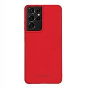 Funda Molan Cano Case De Silicon Suave Para Samsung Galaxy S21 Ultra Rojo Molan Cano Funda de Silicon Suave Acabado Mate