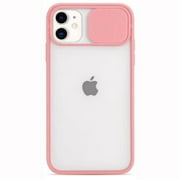 Funda Case para iPhone 11 Pro Max IDENMEX Matte con Protector de Camara Color Rosa