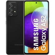 Smartphone Samsung Galaxy A52 Negro 64mp 128GB + 6GB Con resistencia al agua ip67 SAMSUNG A52