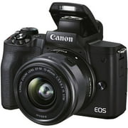 Cámara Canon EOS M50 Mark II EF-M 15-45mm CANON Cámara M50 MARK II con Lente 15-45