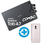 Tablet Samsung Galaxy Tab A7 32gb 3gb - Gris + Celular