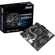 Tarjeta Madre ASUS PRIME A520M-K AMD AM4 DDR4 Micro ATX ASUS PRIME A520M-K