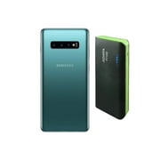 Samsung S10 Plus Seminuevo Snapdragon 128gb Verde + Power Bank 10,000mah Samsung Galaxy SM-G975U