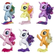 6 Ponis Sirenas My Little Pony C0869APS2 Ojos Brillantes Cabello Largo y Colorido My Little Pony C0869APS2