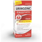Suplemento Prostate Clásico Urinozinc con Saw Palmetto 60 Cápsulas Urinozinc U-8536133