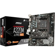 Motherboard AM4 MSI A320M-A PRO MAX Tarjeta Madre AMD DDR4