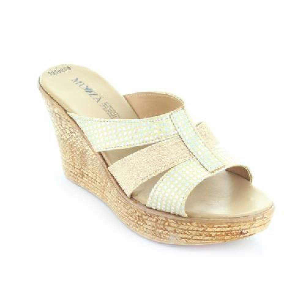 Sandalia Para Mujer 9980-038728 Beige Muzza Talla: 27.00