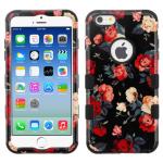 Funda para iPhone 6 Plus Doble Protector Tuff Uso Rudo MyBat Rosas Rojas